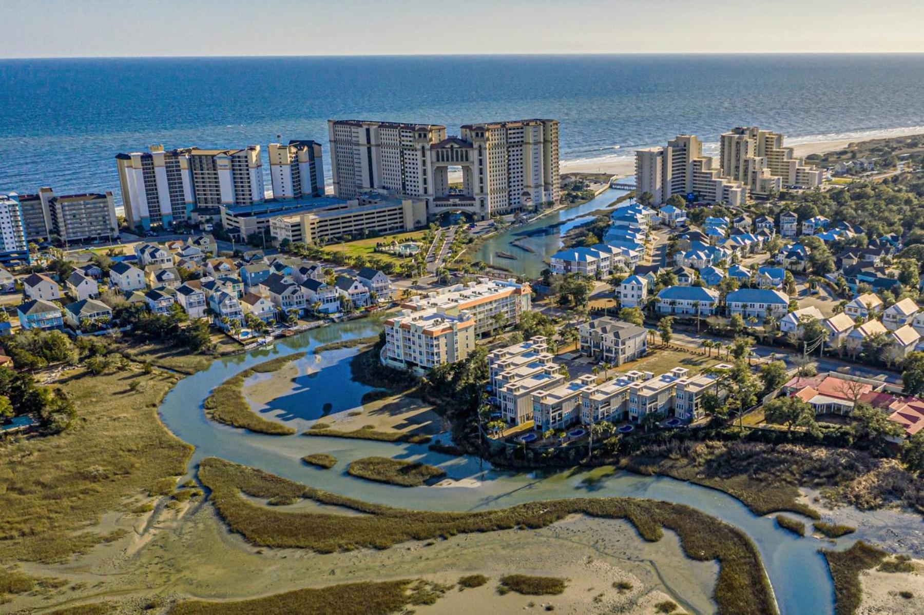 Ocean Marsh Relaxing Waterfront Loft Unit 403 Villa Myrtle Beach Bagian luar foto