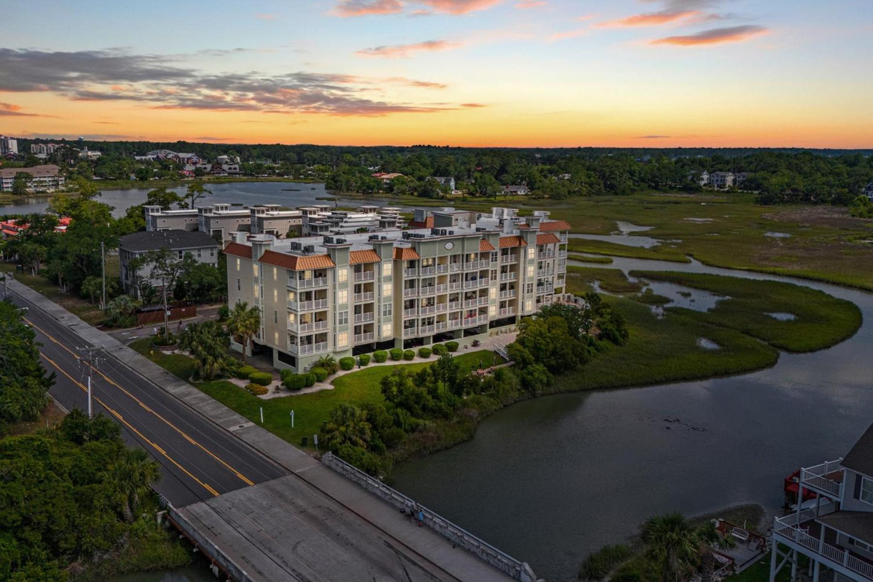 Ocean Marsh Relaxing Waterfront Loft Unit 403 Villa Myrtle Beach Bagian luar foto
