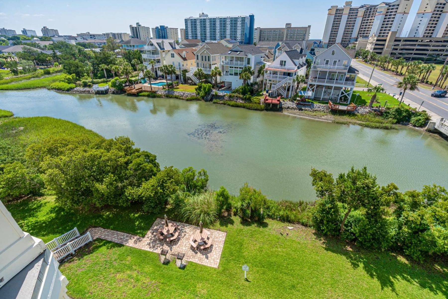 Ocean Marsh Relaxing Waterfront Loft Unit 403 Villa Myrtle Beach Bagian luar foto
